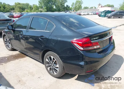 2015 Honda Civic Ex z USA, uszkodzony, nr VIN 19XFB2F89FE273645